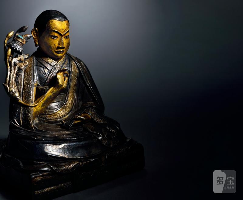 17世纪 贡觉·赤列桑波像 - 图2